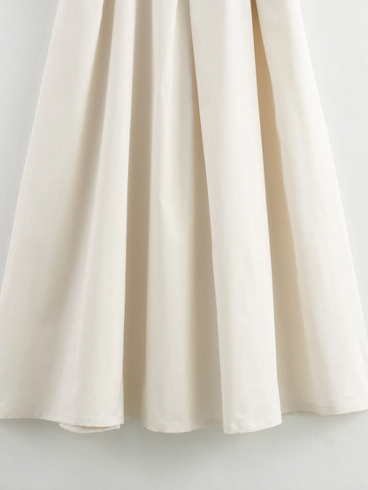 Long Sleeveless Zip-up Maxi Dress