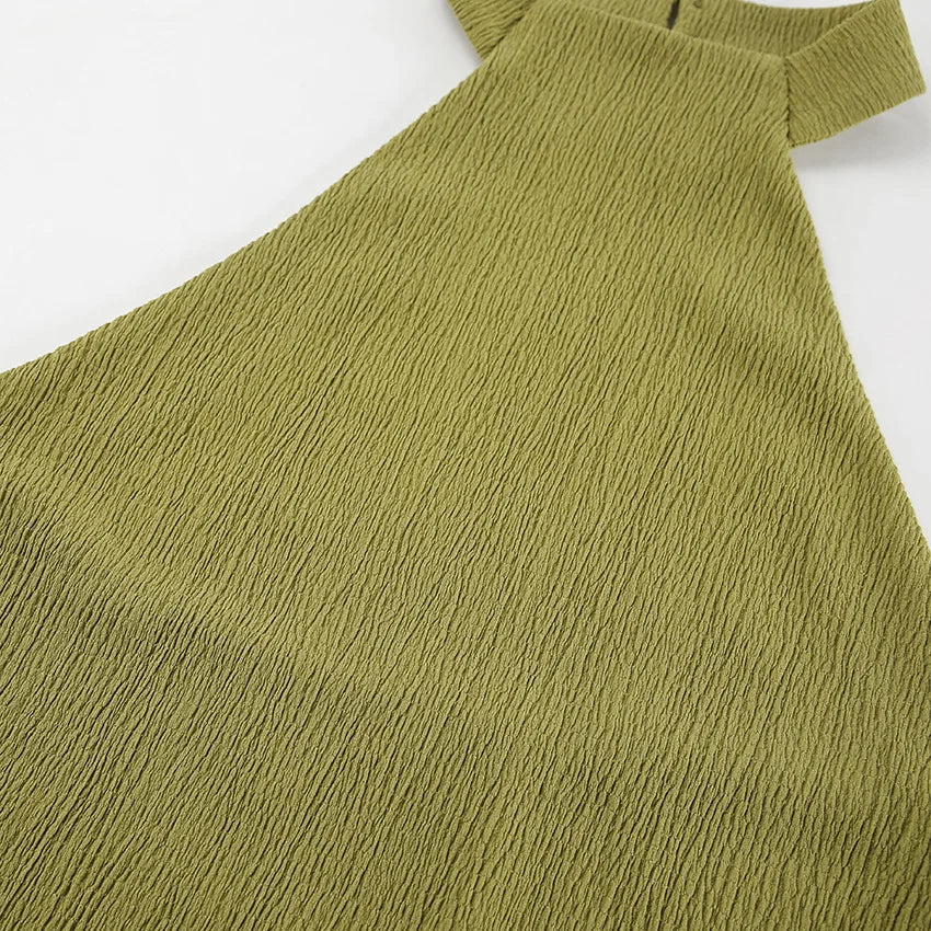Green Summer Pants Set
