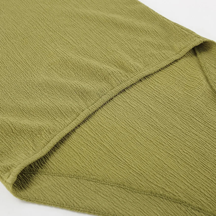 Green Summer Pants Set