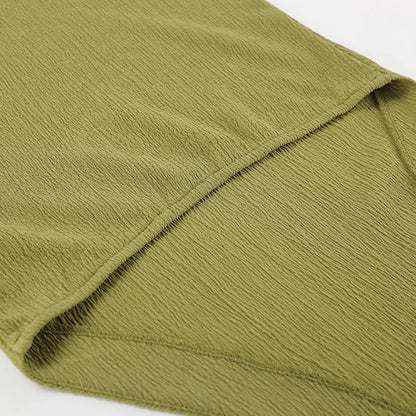 Green Summer Pants Set