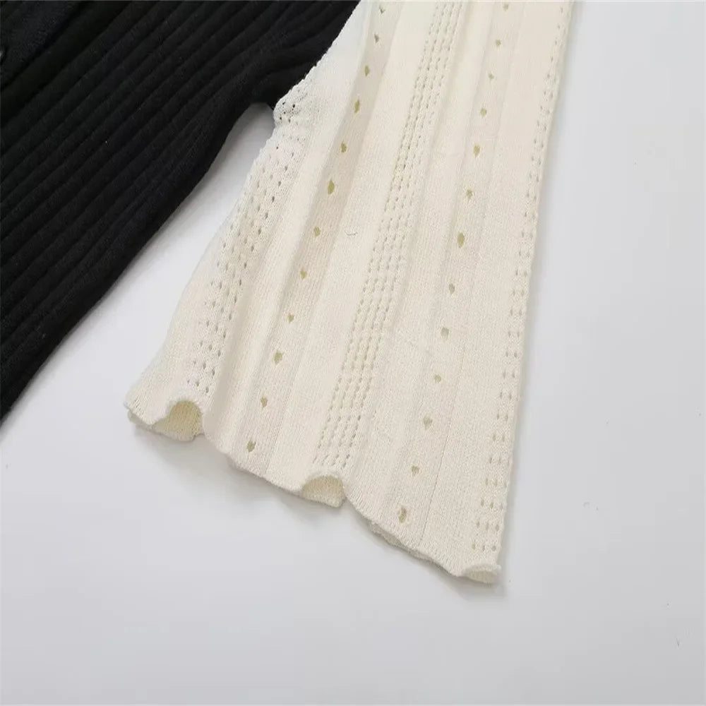 Women Elegant Knitted Long Dress