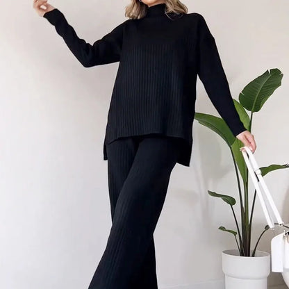 Turtleneck Two-Piece Set