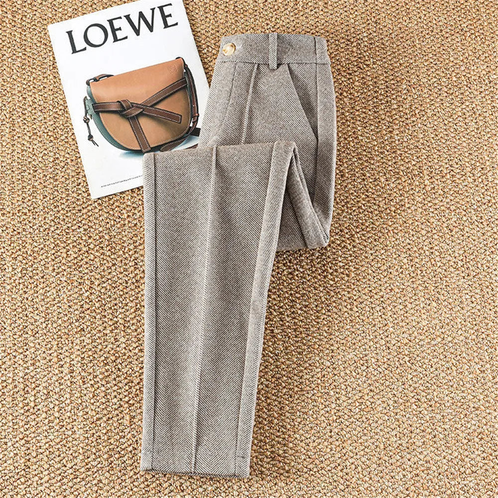 Wool Slim-fit Trousers