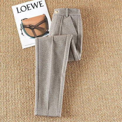 Wool Slim-fit Trousers