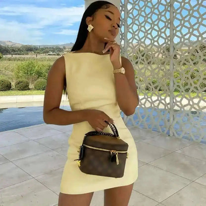 Double Layer Mini Dress