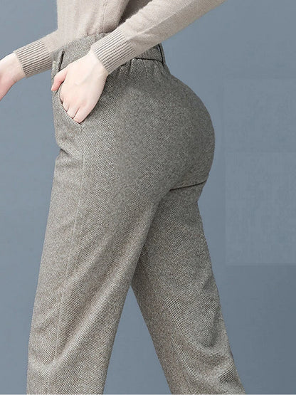 Wool Slim-fit Trousers