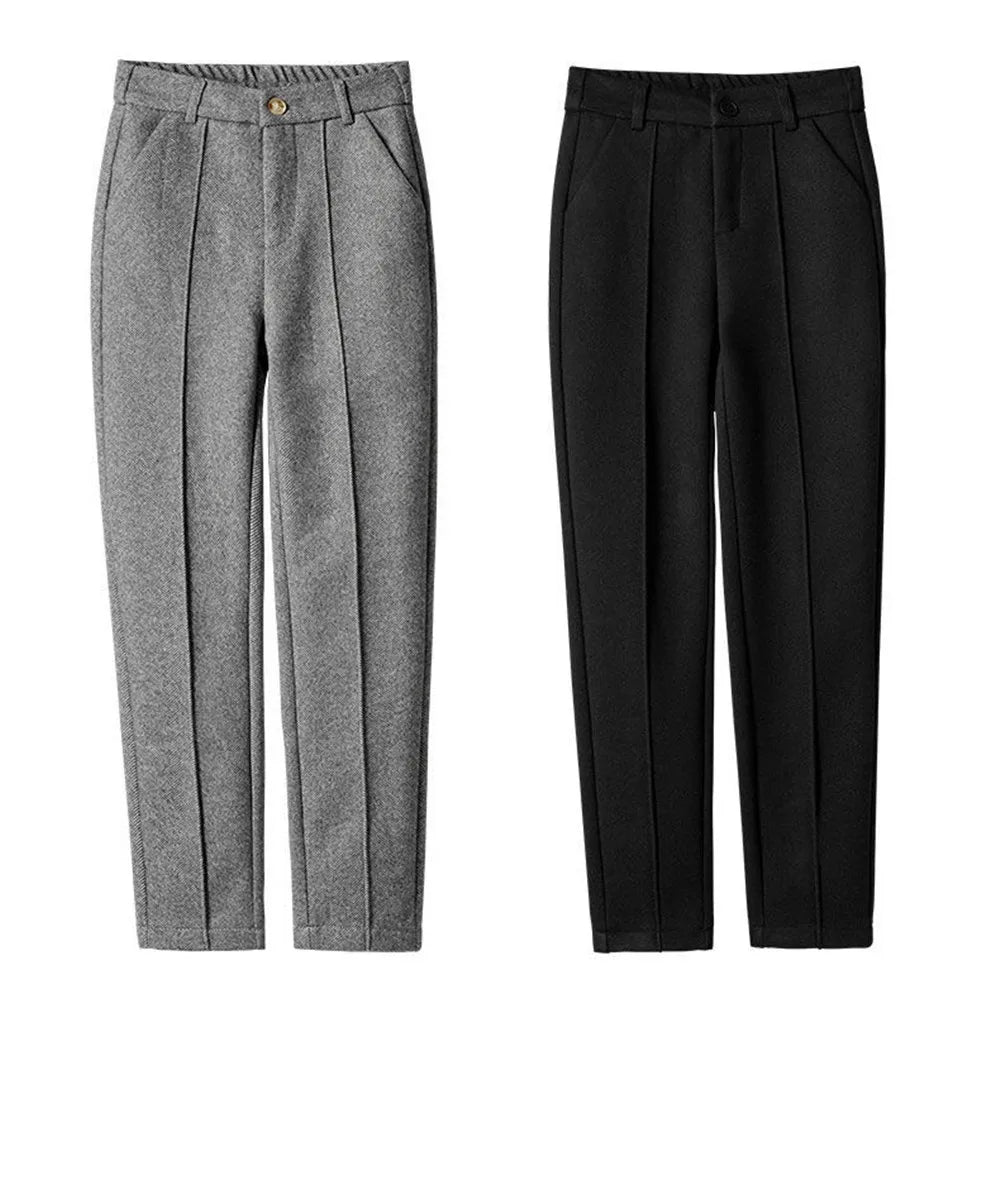 Wool Slim-fit Trousers