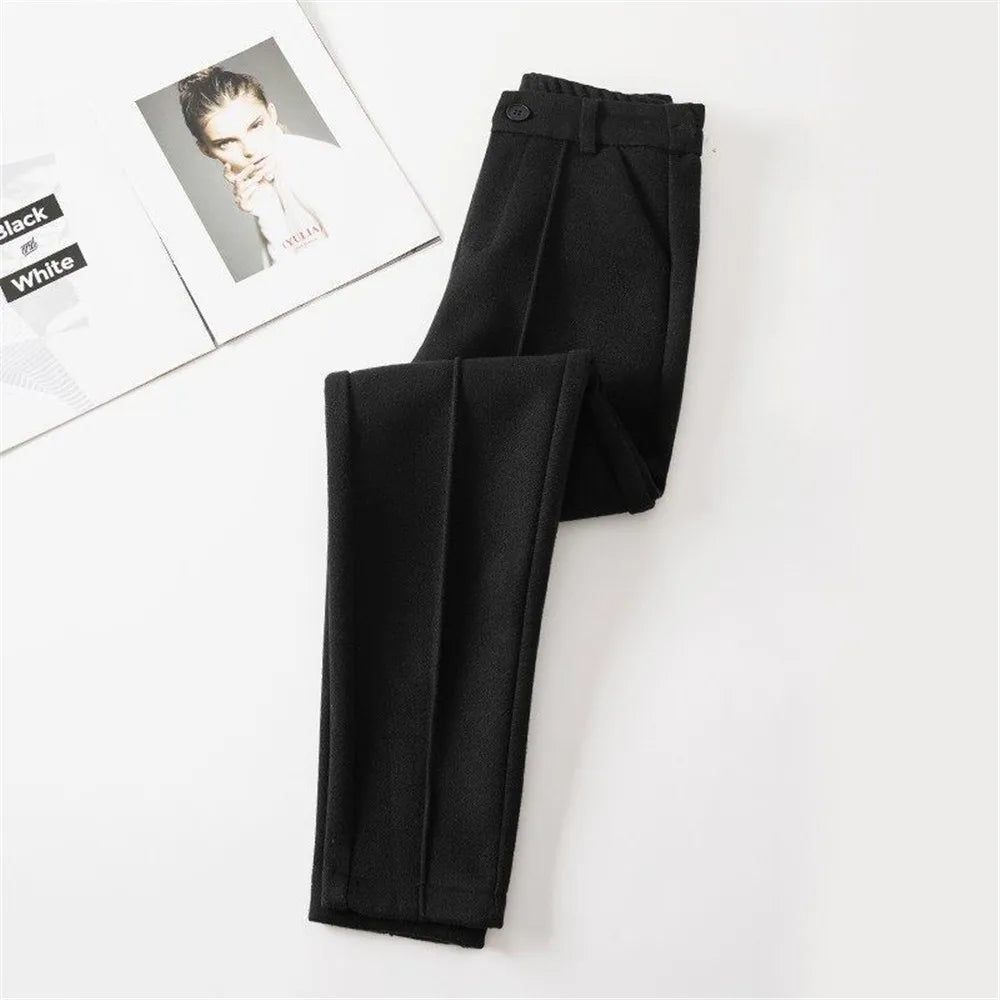 Wool Slim-fit Trousers