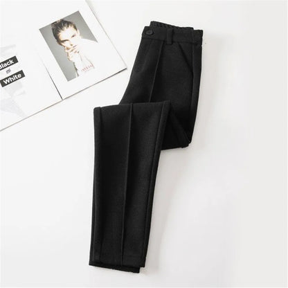 Wool Slim-fit Trousers
