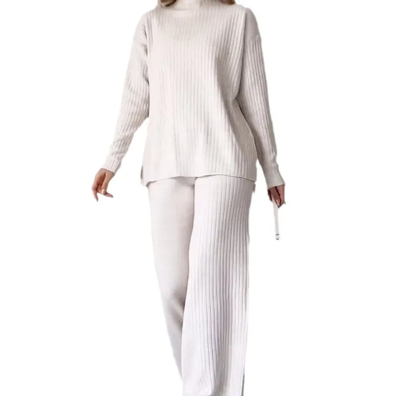 Turtleneck Two-Piece Set