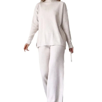 Turtleneck Two-Piece Set