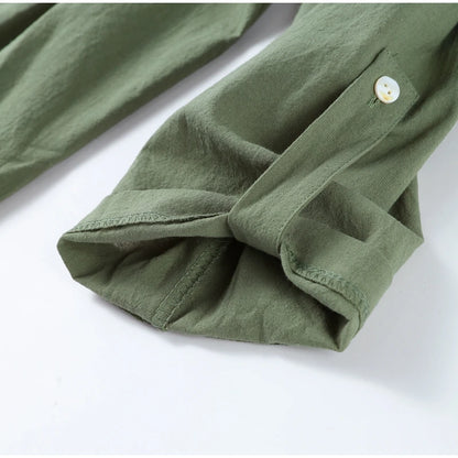 Cotton Linen Oversize Two-Piece Set