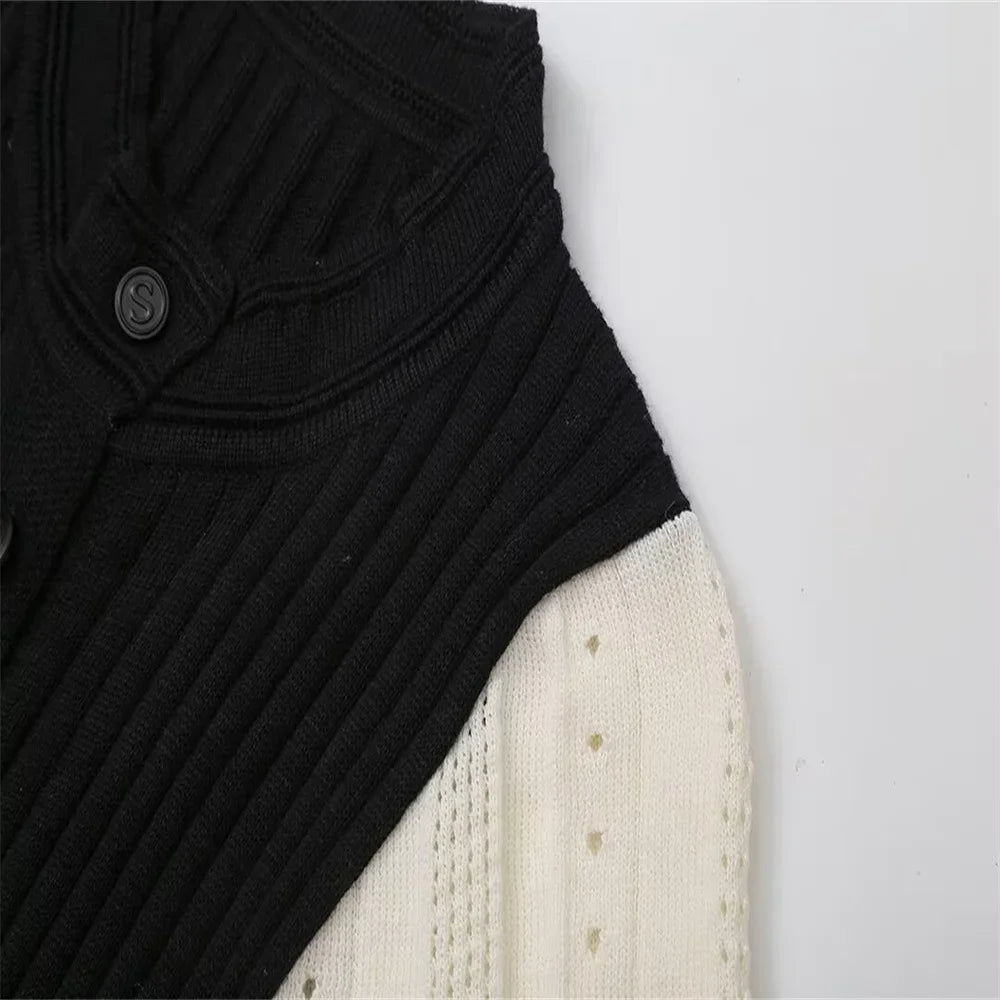 Women Elegant Knitted Long Dress