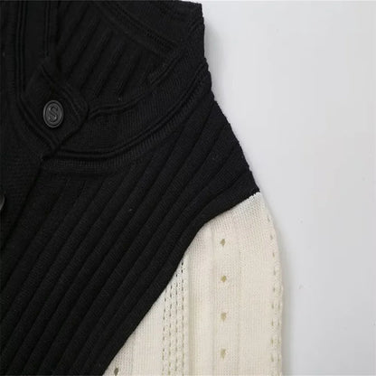 Women Elegant Knitted Long Dress
