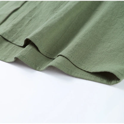 Cotton Linen Oversize Two-Piece Set