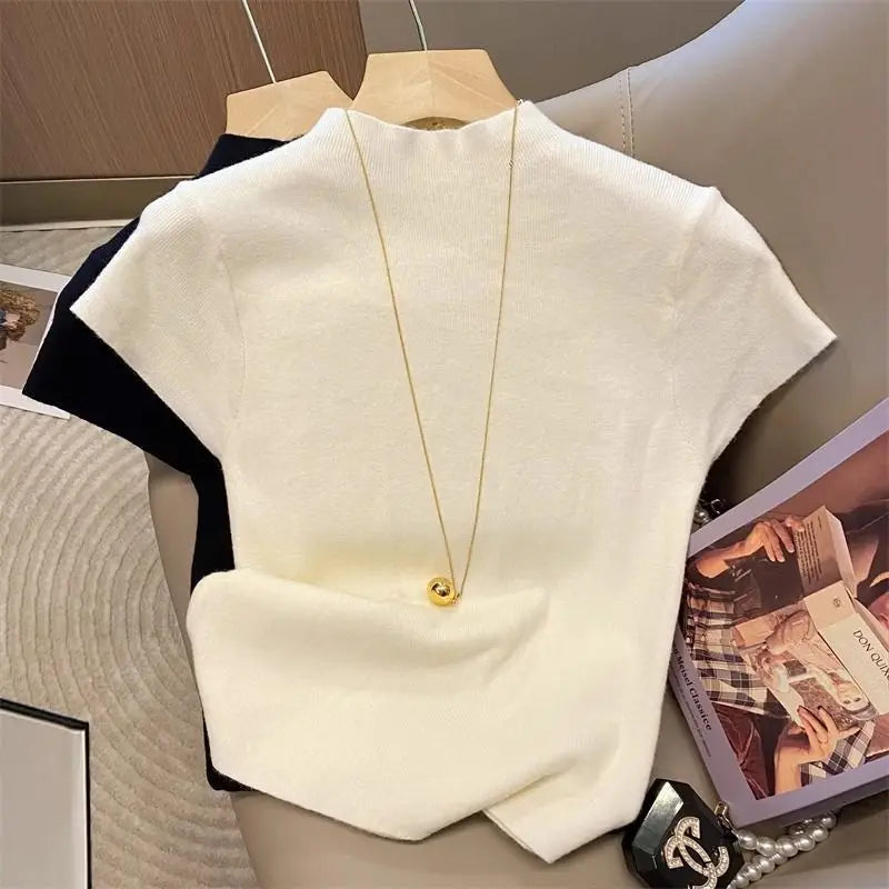 Summer Turtleneck Sweater