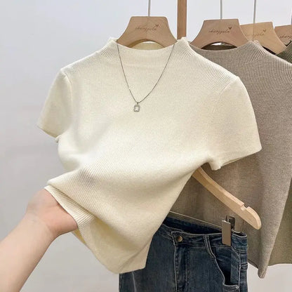 Summer Turtleneck Sweater