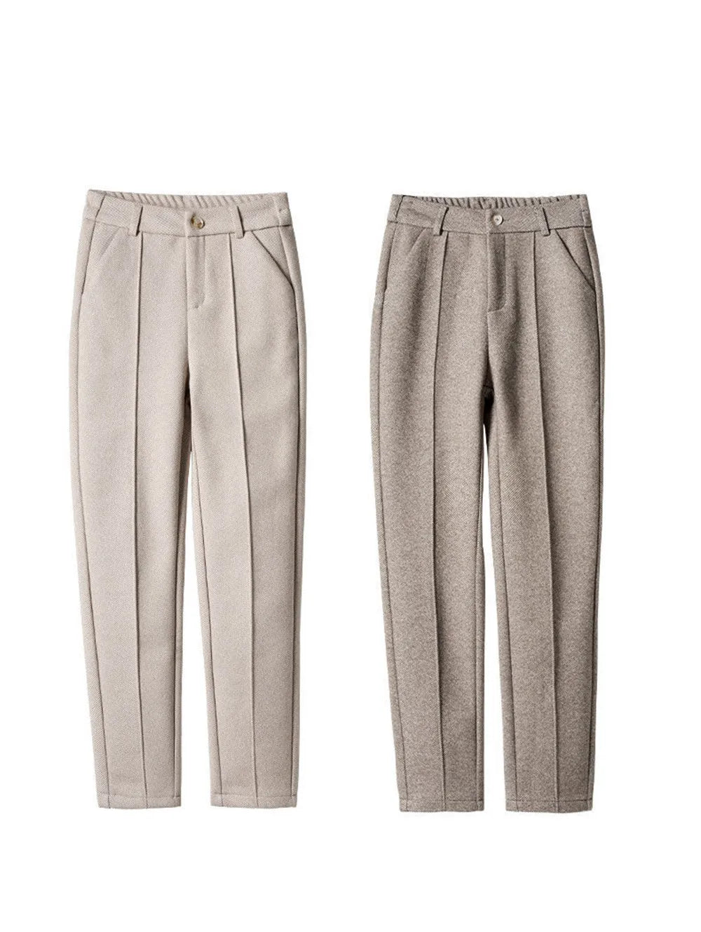 Wool Slim-fit Trousers