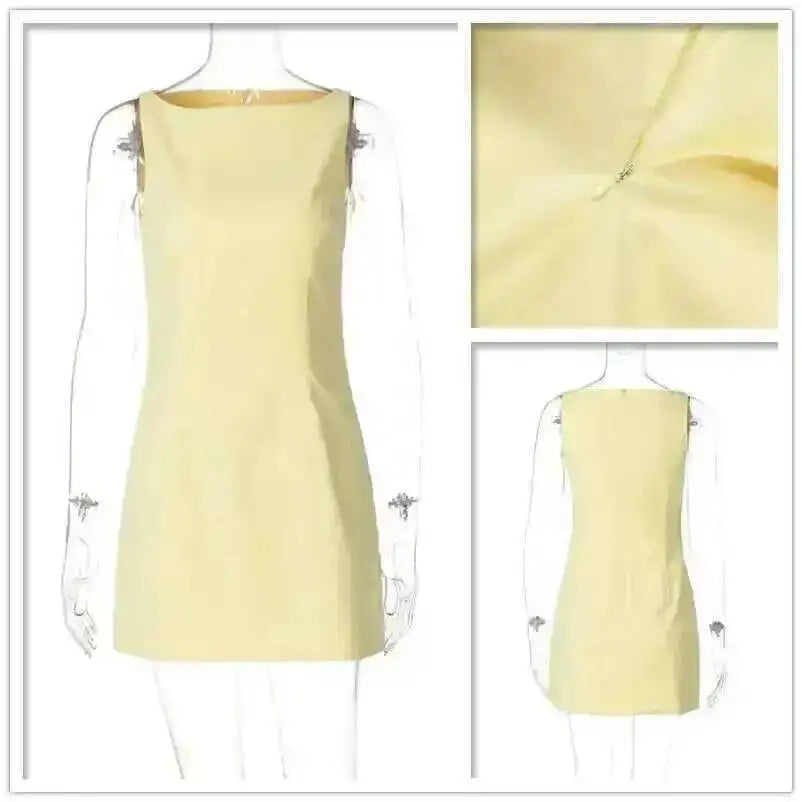 Double Layer Mini Dress
