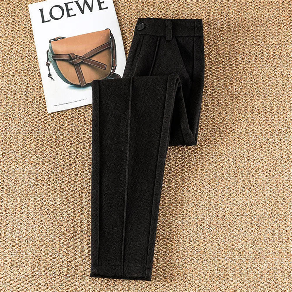 Wool Slim-fit Trousers