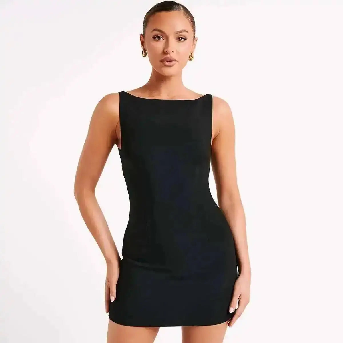 Double Layer Mini Dress