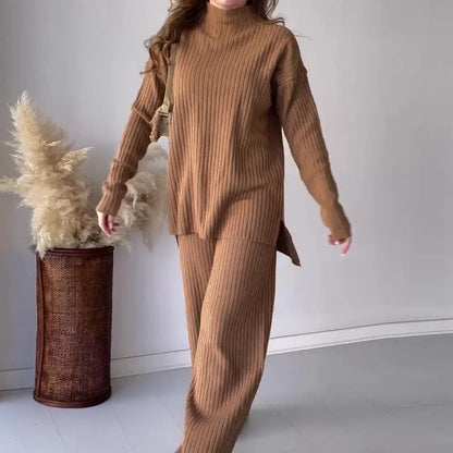Turtleneck Two-Piece Set