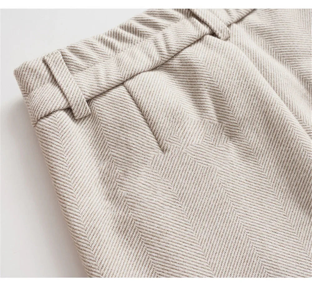 Wool Slim-fit Trousers