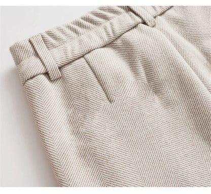 Wool Slim-fit Trousers