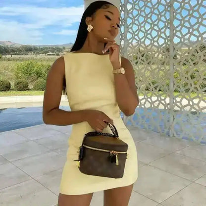 Double Layer Mini Dress