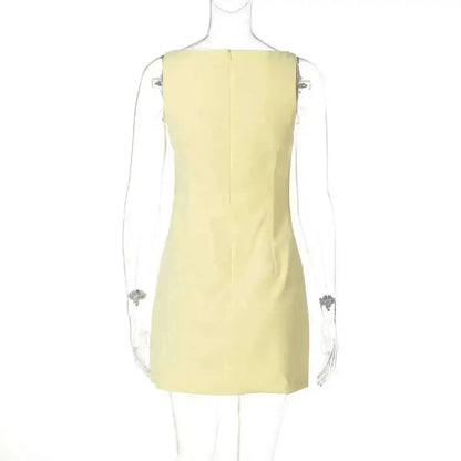 Double Layer Mini Dress