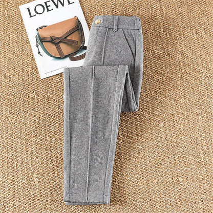 Wool Slim-fit Trousers