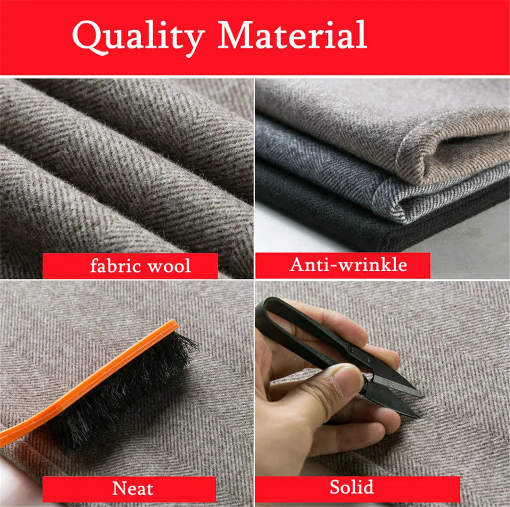 Wool Slim-fit Trousers
