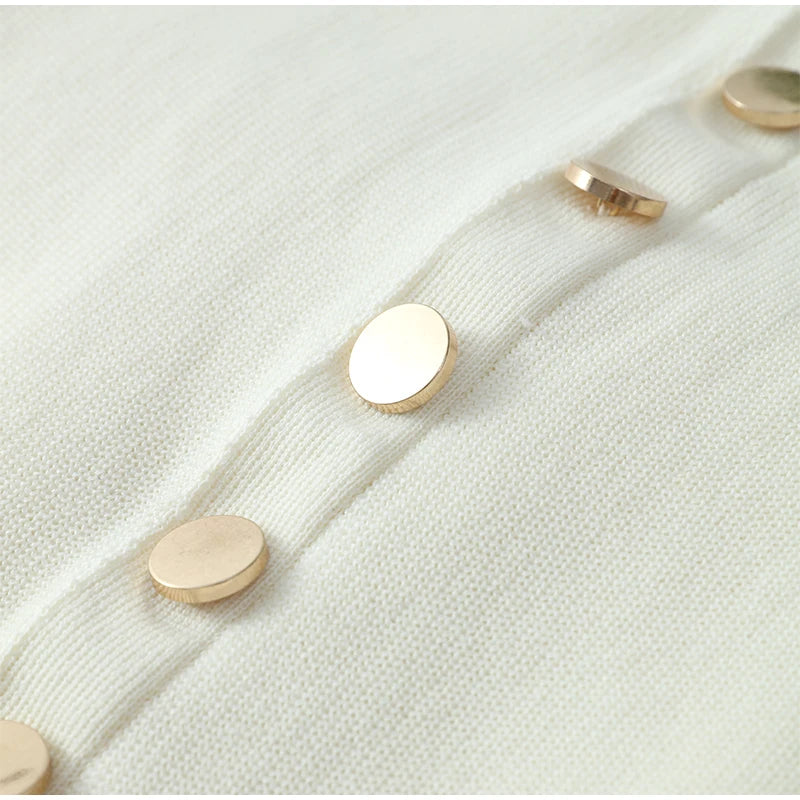 Knit Ribbed Sleeveless Cardigan Maxi dress