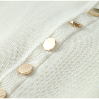 Knit Ribbed Sleeveless Cardigan Maxi dress