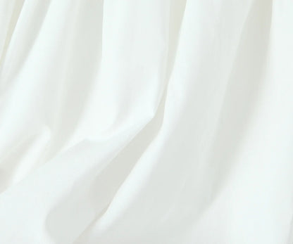 White Bow Strap Sleeveless Dress