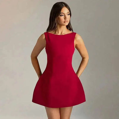 Double Layer Mini Dress