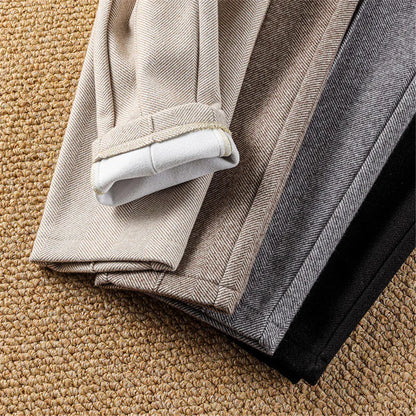 Wool Slim-fit Trousers