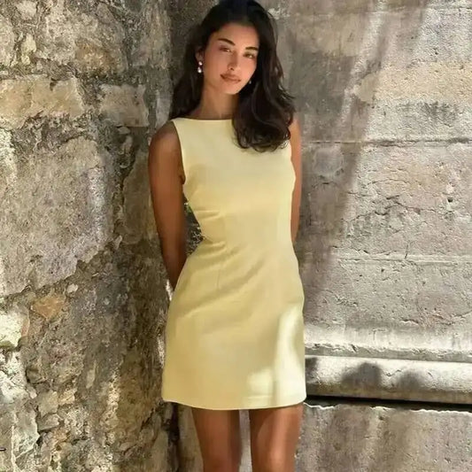 Double Layer Mini Dress