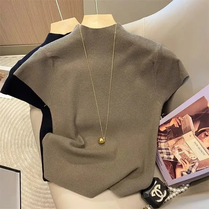 Summer Turtleneck Sweater
