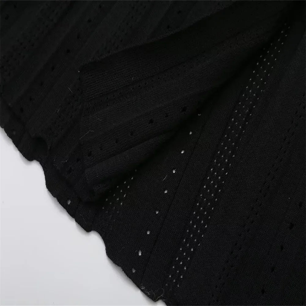 Women Elegant Knitted Long Dress