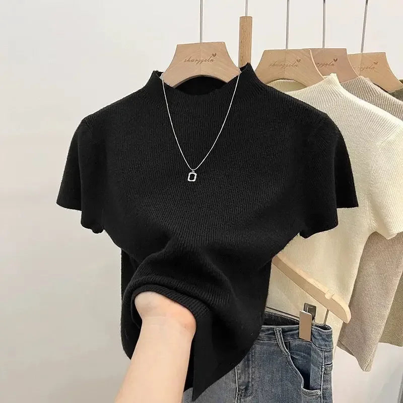 Summer Turtleneck Sweater